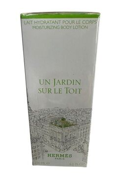 Hermès Un Jardin Sur Le Toit Body Lotion - Unopened
